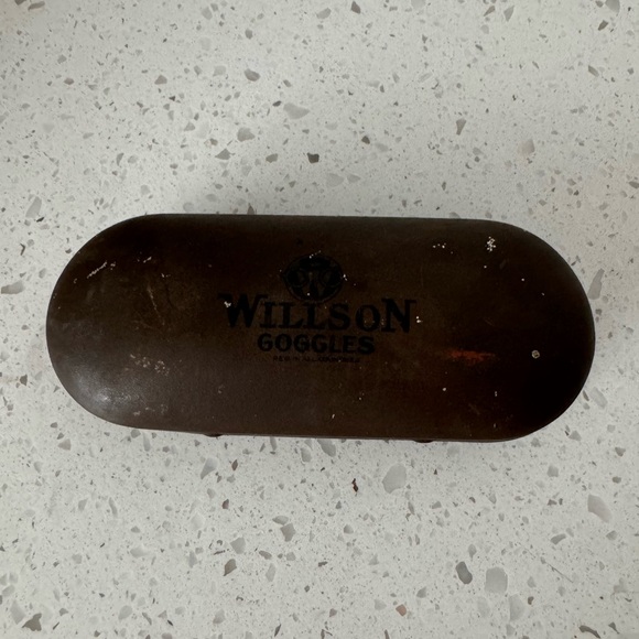 1920’s Antique Willson Goggles Safety
Glasses Spectacles Cool Vtg Steampunk case - Picture 4 of 7